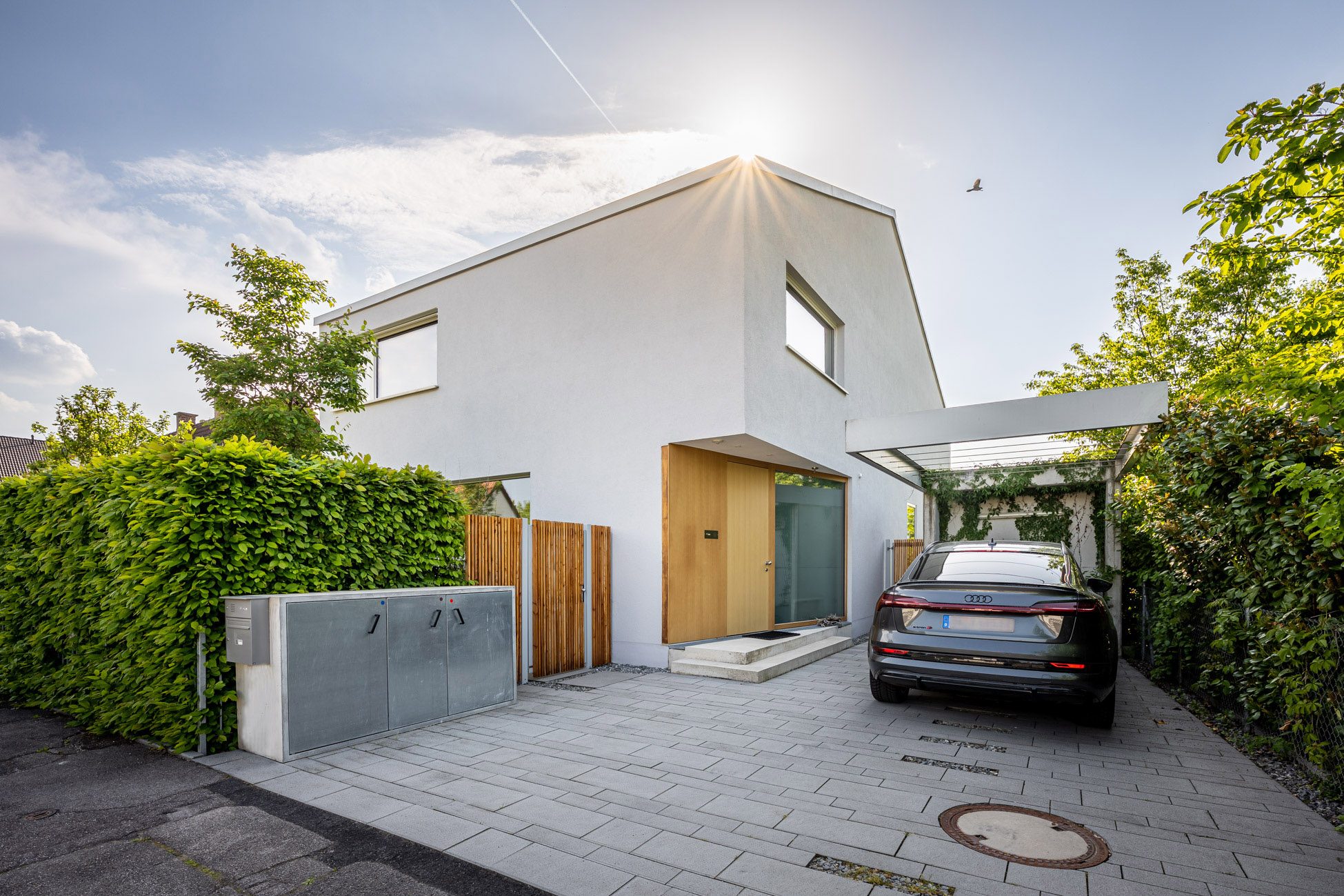 Aigner Immobilien GmbH - Immobilienangebot - 80939 München - Freimann - Einfamilienhaus - Energieeffizienz trifft auf Exklusivität: Einzigartiges Architektenhaus im Münchner Stadtgebiet