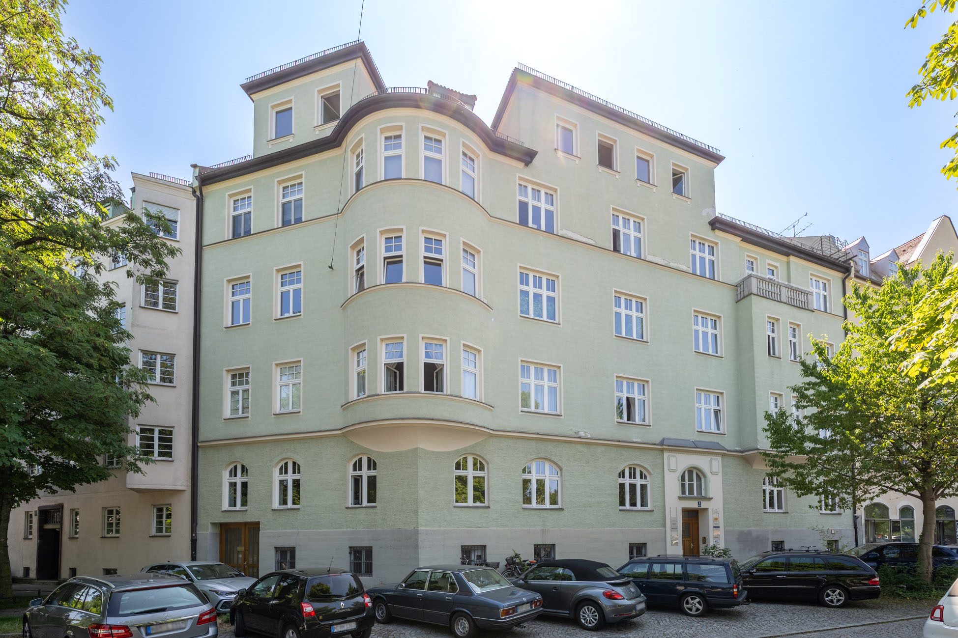 Aigner Immobilien GmbH - Immobilienangebot - 81675 München - Bogenhausen - Wohn-/Geschäftshaus (Invest.) - Repräsentatives, denkmalgeschütztes Wohn-und Geschäftshaus in exponierter Lage