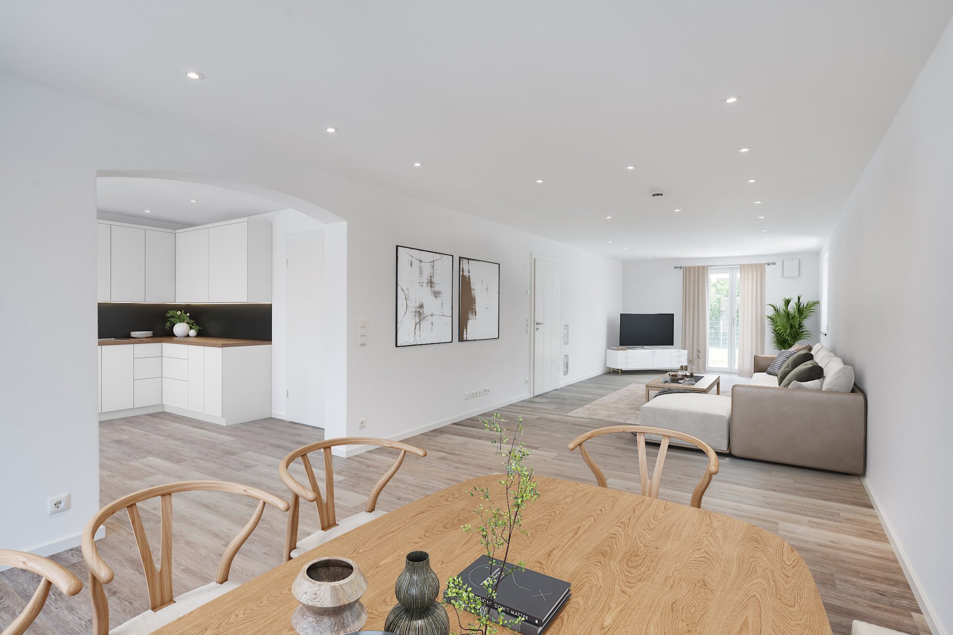 Aigner Immobilien GmbH - Immobilienangebot - 84424 Isen - Isen - Doppelhaushälfte - Erstbezug nach Kernsanierung: Viel Platz für Familien!