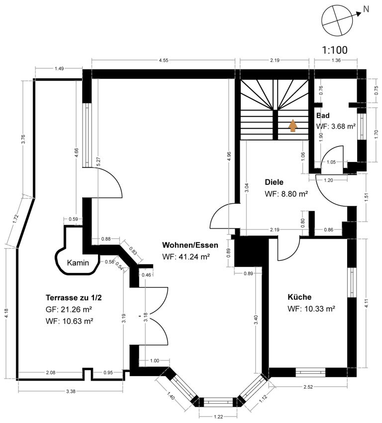 Aigner Immobilien GmbH - Immobilienangebot - 82065 Baierbrunn - Baierbrunn - Doppelhaushälfte - Charmante Doppelhaushälfte mit Potenzial und sonnigem Südgarten