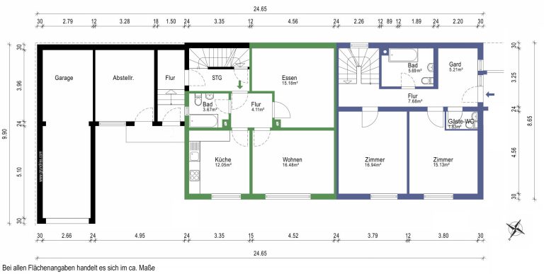 Aigner Immobilien GmbH - Immobilienangebot - 81825 München - Trudering - Mehrfamilienhaus - Investieren und Wohlfühlen: Vielseitiges Mehrfamilienhaus mit vier Einheiten