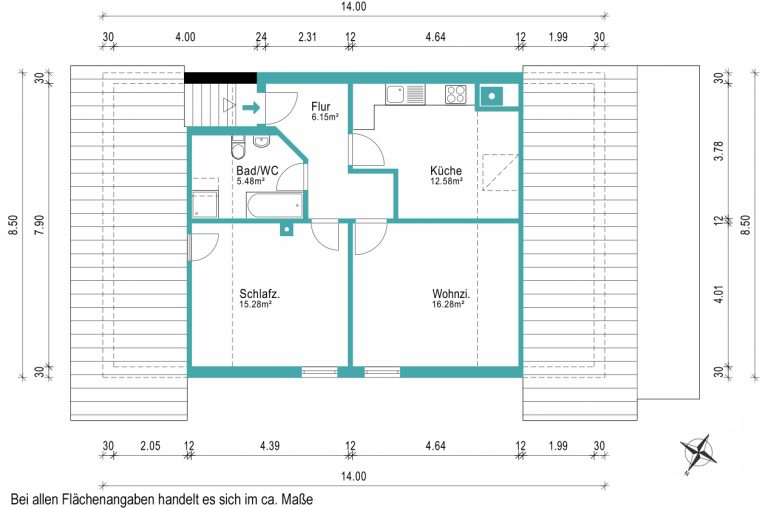 Aigner Immobilien GmbH - Immobilienangebot - 81825 München - Trudering - Mehrfamilienhaus - Investieren und Wohlfühlen: Vielseitiges Mehrfamilienhaus mit vier Einheiten