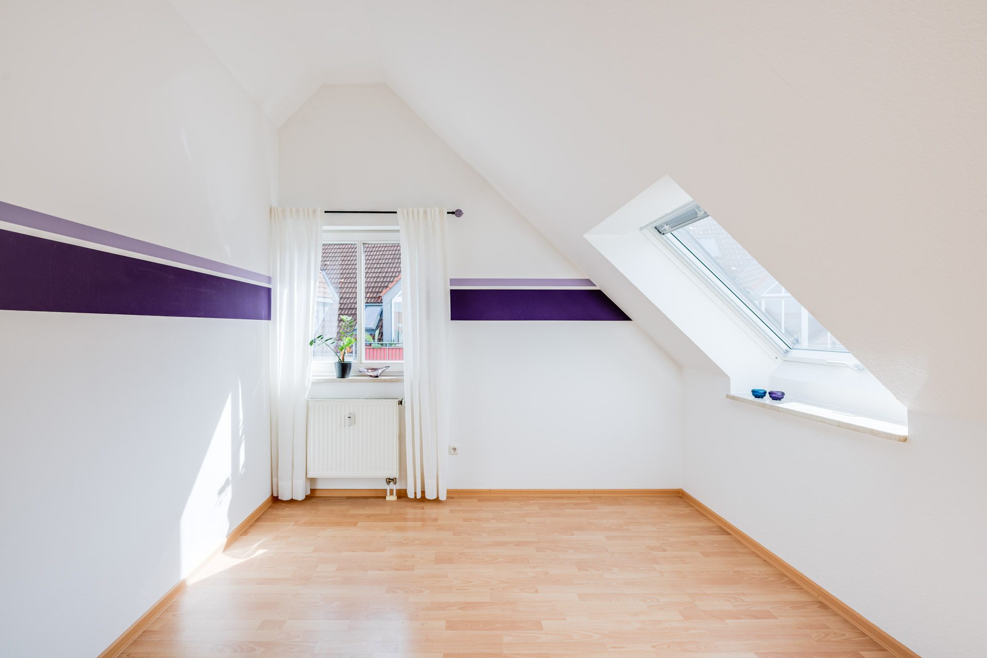 Aigner Immobilien GmbH - Immobilienangebot - 85757 Karlsfeld - Karlsfeld - Dachgeschosswohnung - Traumhafte Maisonette-Wohnung im Dachgeschoss mit Blick ins Grüne!