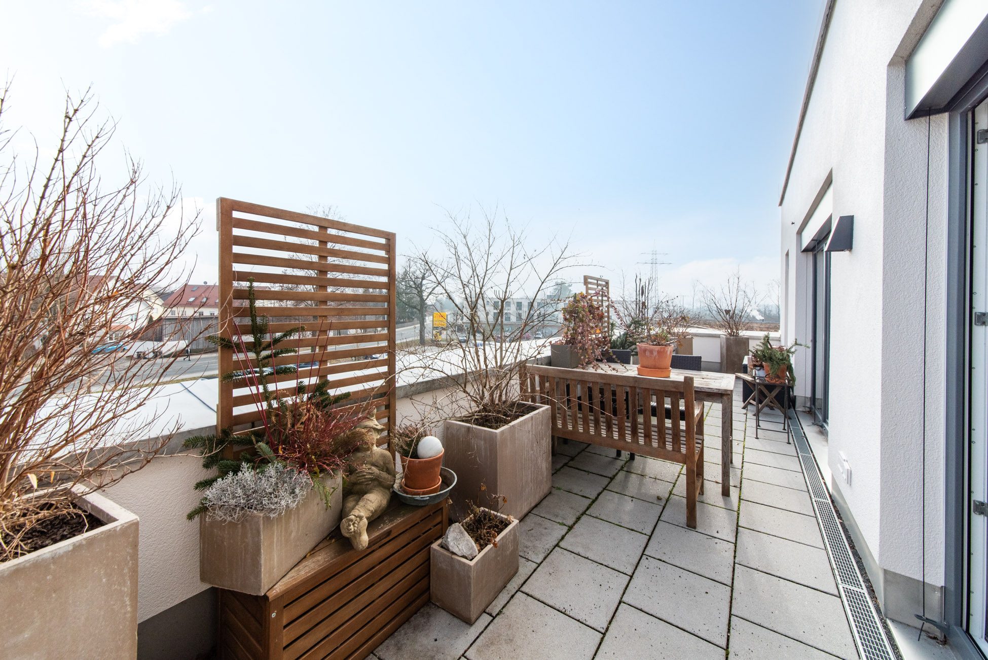 Aigner Immobilien GmbH - Immobilienangebot - 85464 Finsing - Finsing - Dachgeschosswohnung - Moderne 4-Zimmer-Wohnung mit Südterrasse in Neufinsing