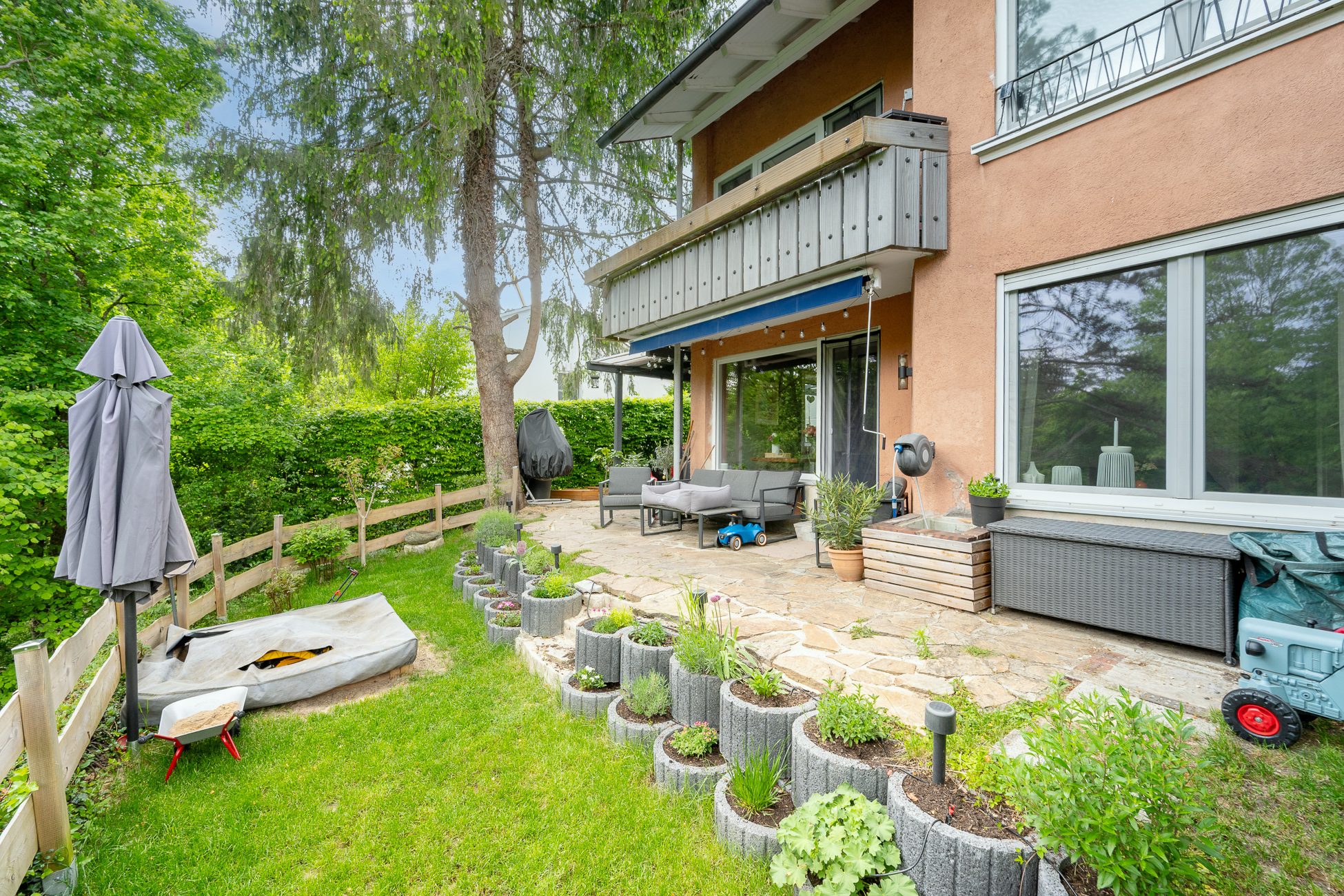 Aigner Immobilien GmbH - Immobilienangebot - 82343 Pöcking - Pöcking - Doppelhaushälfte - Charmante Doppelhaushälfte mit Gartenidylle in Pöcking