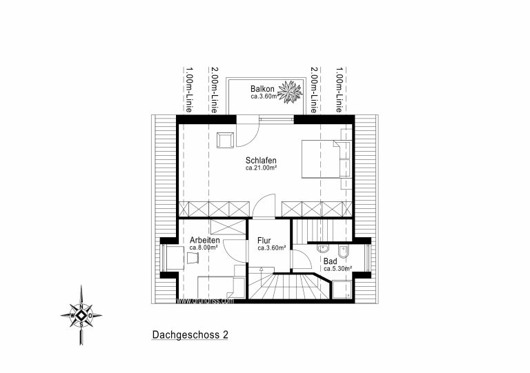 Aigner Immobilien GmbH - Immobilienangebot - 81249 München - Lochhausen - Doppelhaushälfte - Haus 2: Moderne Doppelhaushälfte mit Wohlfühlcharakter an der Aubinger Lohe