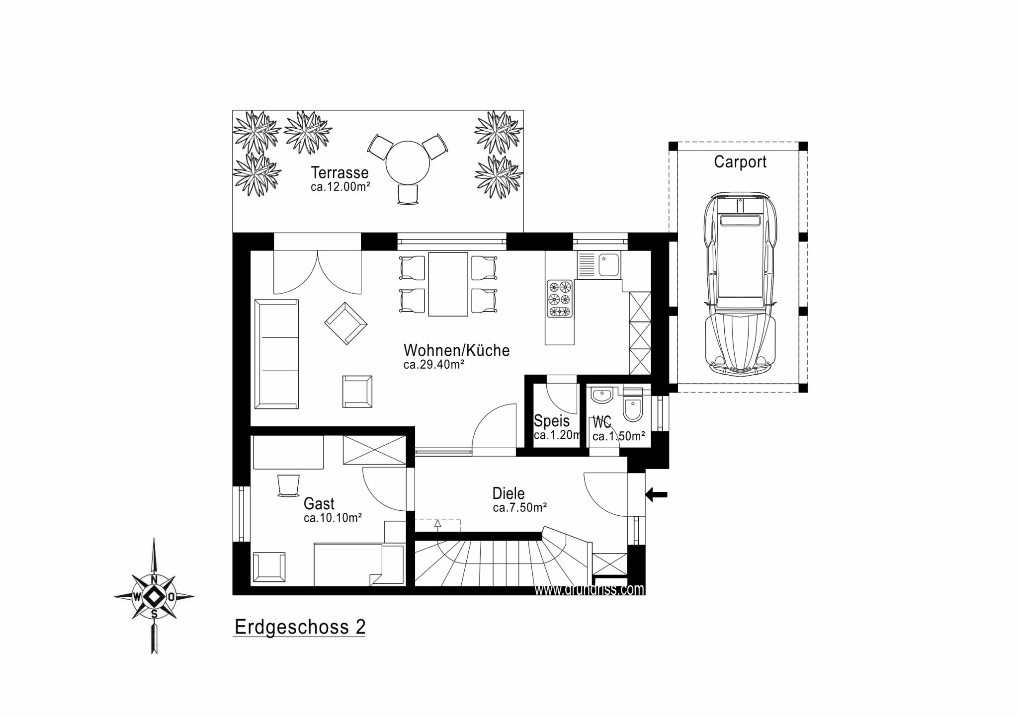 Aigner Immobilien GmbH - Immobilienangebot - 81249 München - Lochhausen - Doppelhaushälfte - Haus 2: Moderne Doppelhaushälfte mit Wohlfühlcharakter an der Aubinger Lohe