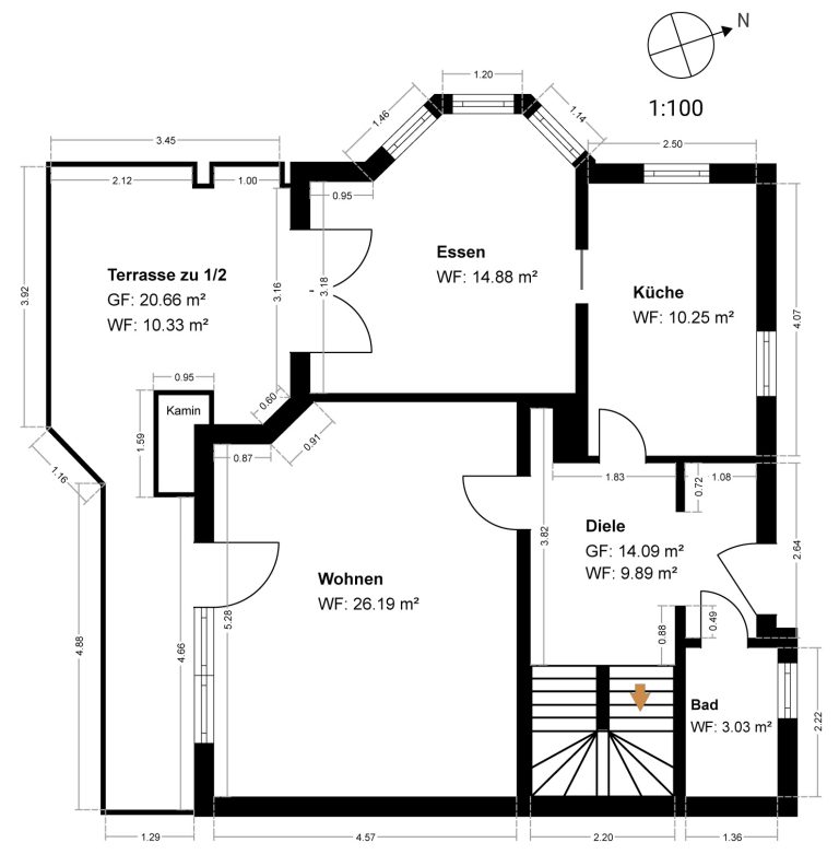 Aigner Immobilien GmbH - Immobilienangebot - 82065 Baierbrunn-Buchenhain - Baierbrunn - Doppelhaushälfte - Naturnah Wohnen: Renovierte DHH mit Südgarten und Platz für die ganze Familie!