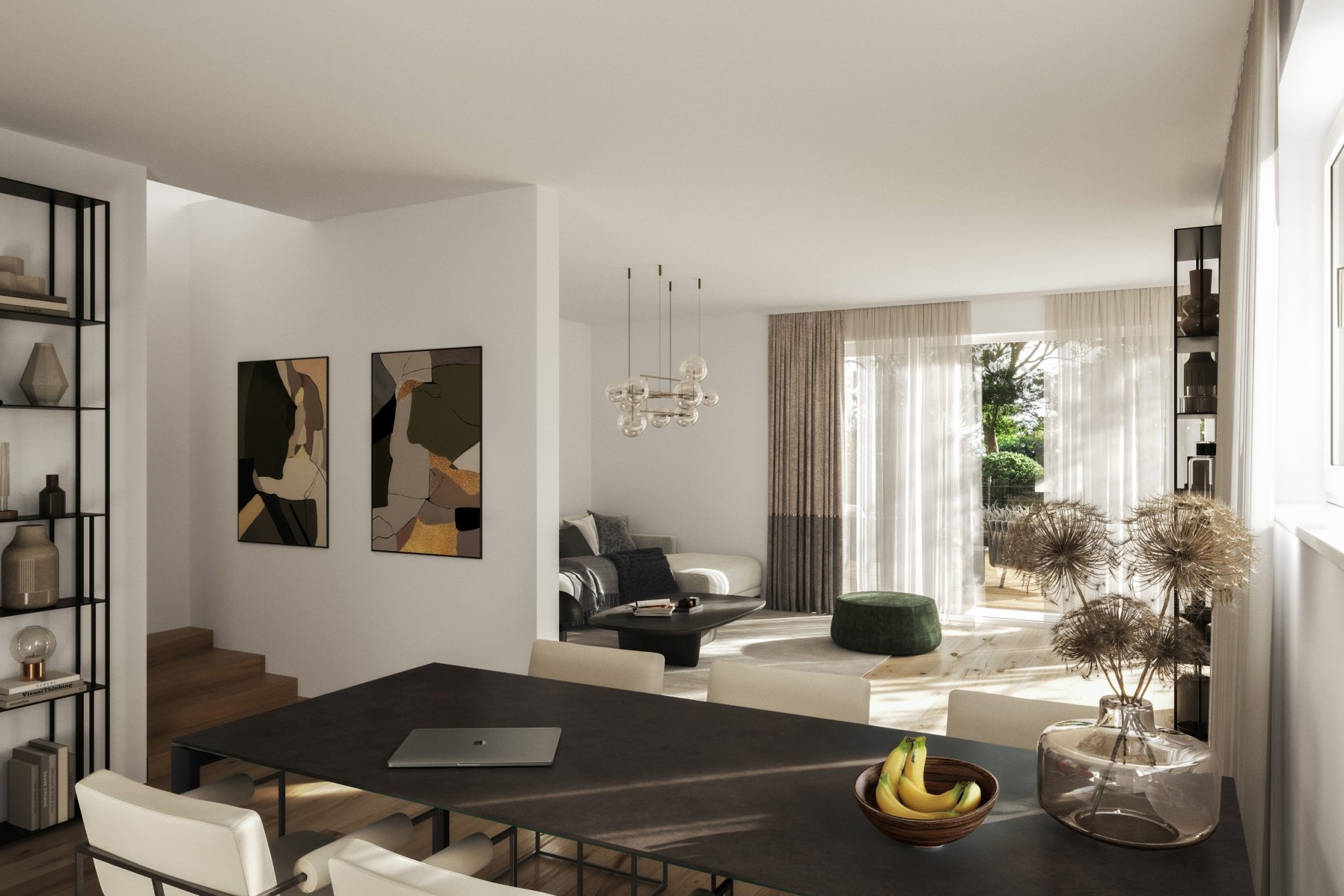 Aigner Immobilien GmbH - Immobilienangebot - 86938 Schondorf - Schondorf a.Ammersee - Doppelhaushälfte - Familientraum am Ammersee - Neubau DHH mit viel Platz für die ganze Familie