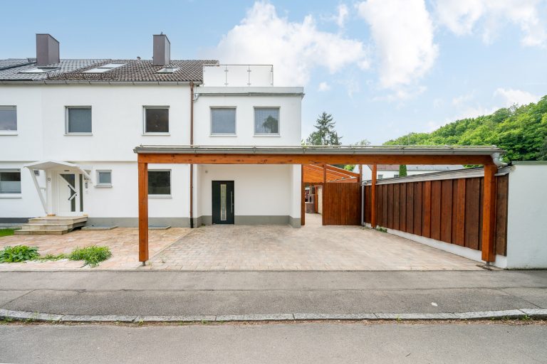 Aigner Immobilien GmbH - Immobilienangebot - 82024 Taufkirchen - Taufkirchen (LK München Süd) - Reiheneckhaus - Seltene Gelegenheit: Reiheneckhaus mit modernem Anbau & grossem Garten in Taufkirchen