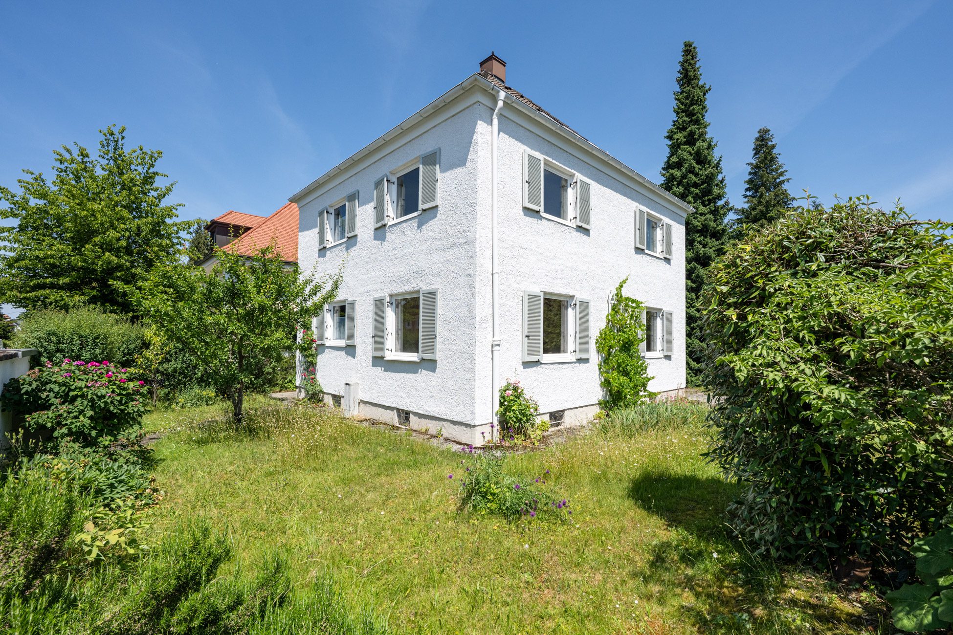 Aigner Immobilien GmbH - Immobilienangebot - 80686 München - Laim - Einfamilienhaus - Charmante Rarität im Kaffeemühlenstil – Einfamilienhaus mit Potenzial aus den 1930er Jahren