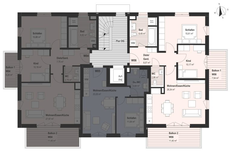 Aigner Immobilien GmbH - Immobilienangebot - 80689 München - Laim - Erdgeschosswohnung - Nachhaltiges modernes Wohnen in Laim: 8 hochwertige Neubauwohnungen in KfW 55-Bauweise mit Tiefgarage
