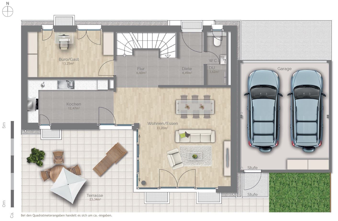 Aigner Immobilien GmbH - Immobilienangebot - 85757 Karlsfeld - Karlsfeld - Einfamilienhaus - Modernes Einfamilienhaus zum Wohlfühlen für die ganze Familie!