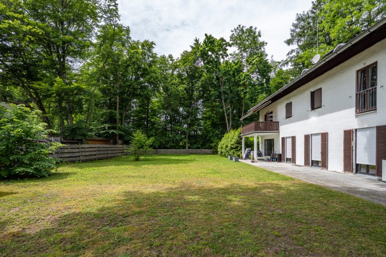 Aigner Immobilien GmbH - Immobilienangebot - 81545 München - Harlaching - Baugrund für Ein- / Zweifamilienhäuser - Erste Reihe am Isarhochufer: Grundstück für ein Einfamilien- oder Doppelhaus!