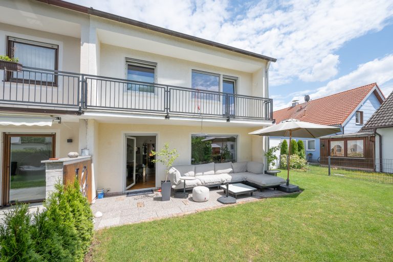 Aigner Immobilien GmbH - Immobilienangebot - 85609 Aschheim - Aschheim - Doppelhaushälfte - Attraktive Doppelhaushälfte mit Garten – modernisiert und bereit zum Einziehen!