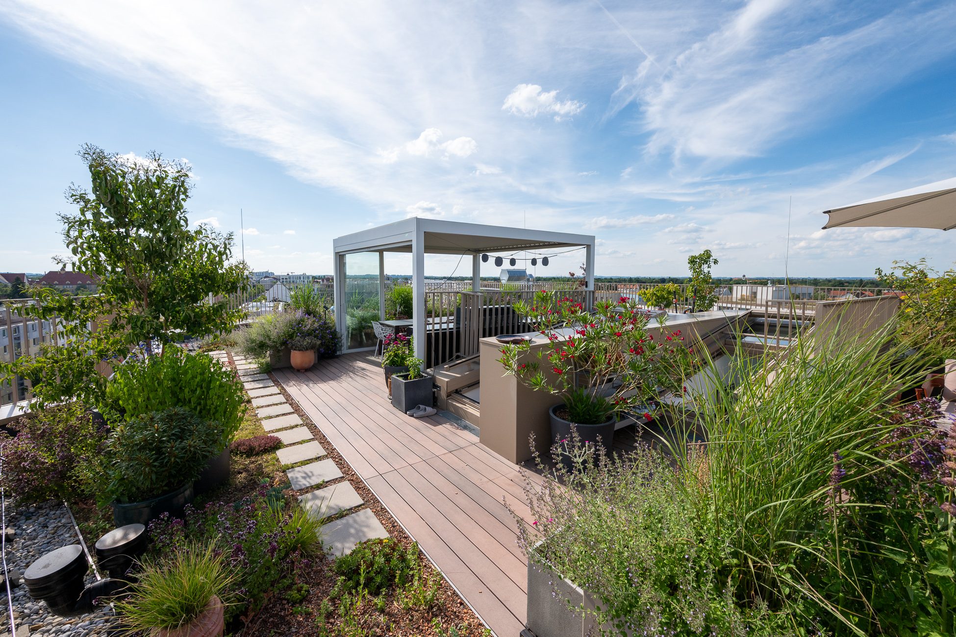 Aigner Immobilien GmbH - Immobilienangebot - 81241 München - Pasing - Penthouse - Exklusives Penthouse mit privatem Dachgarten und luxuriöser Ausstattung