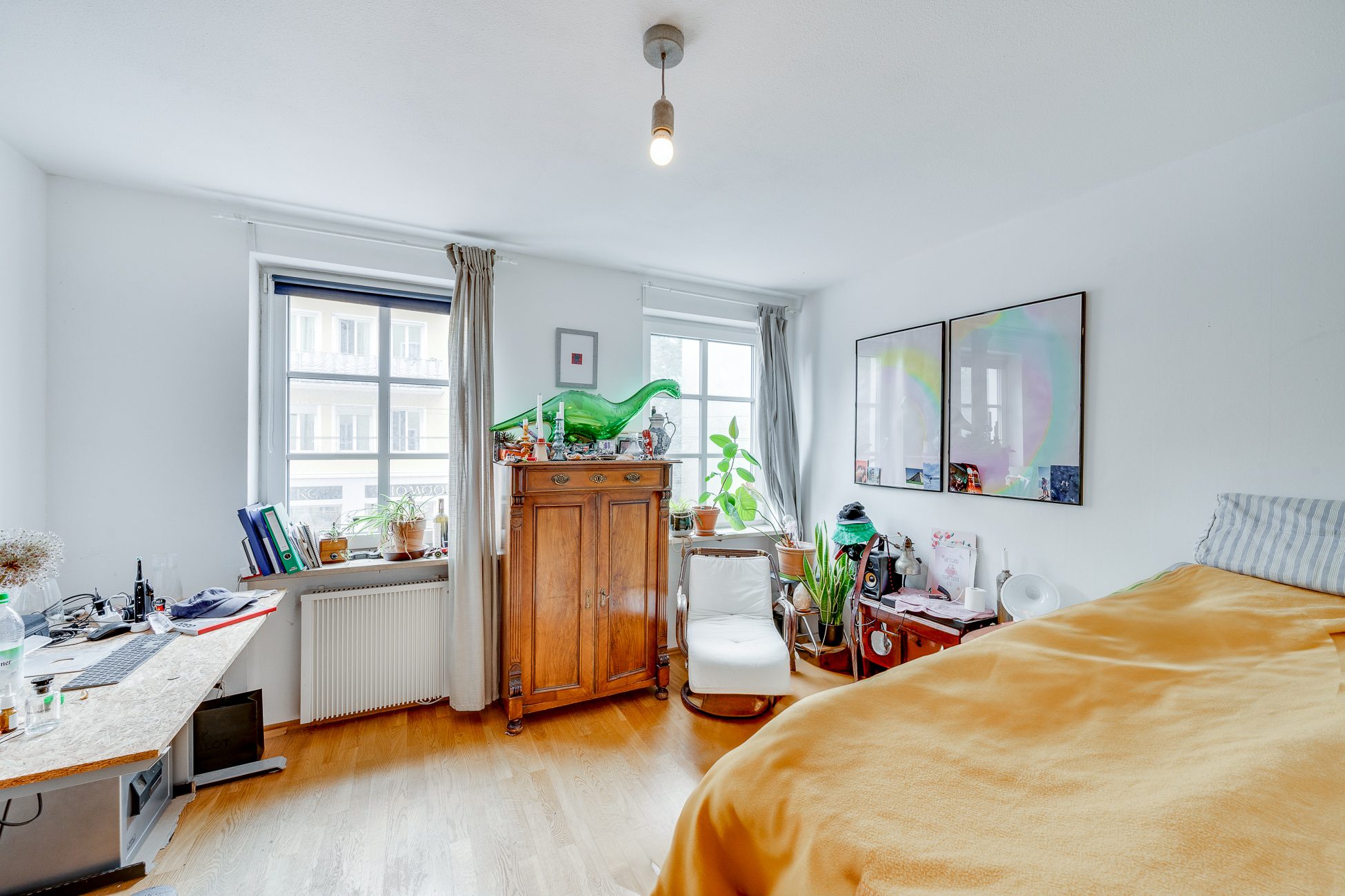 Aigner Immobilien GmbH - Immobilienangebot - 80799 München - Maxvorstadt - Etagenwohnung - 4-Zimmer-Wohnung mit idealer Aufteilung und Balkon zwischen altem nördlichem Friedhof und Siegestor