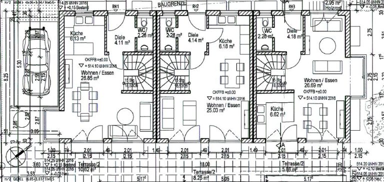 Aigner Immobilien GmbH - Immobilienangebot - 81249 Lochhausen - Lochhausen - Reiheneckhaus - Haus 1: Neubau mit Konzept – Stilvolle 3-Spänner für Familien und Individualisten