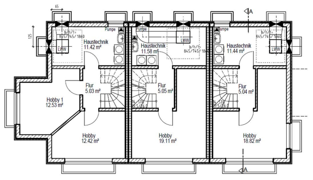 Aigner Immobilien GmbH - Immobilienangebot - 81249 Lochhausen - Lochhausen - Reihenmittelhaus - Haus 5: Neubau mit Konzept – Stilvolle 3-Spänner für Familien und Individualisten