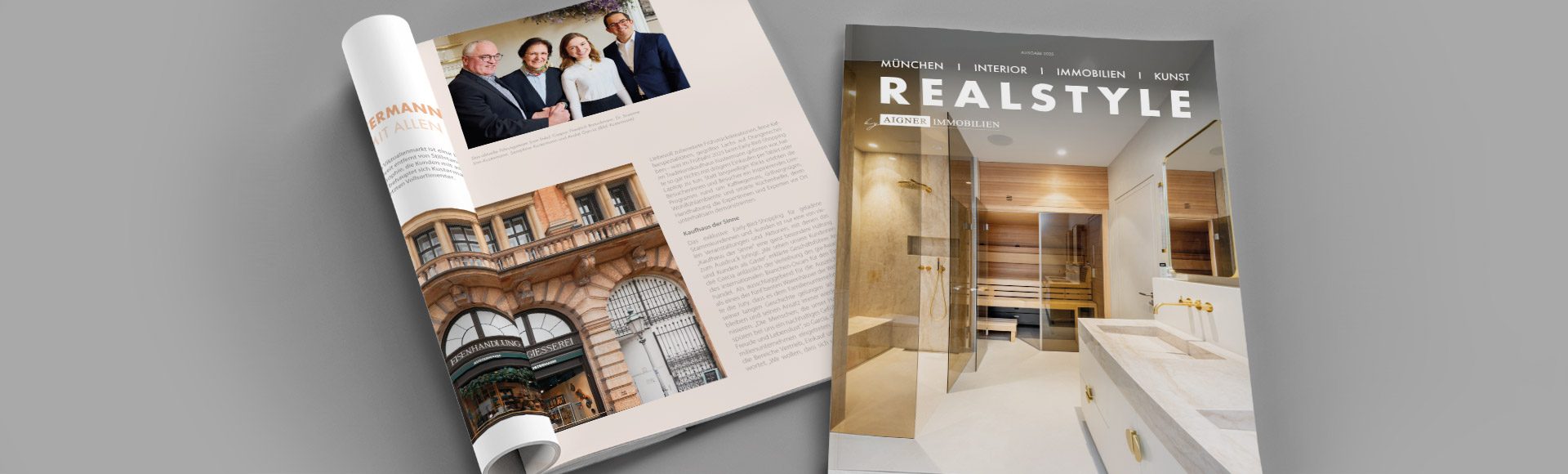 RealStyle Ausgabe 01/2025 RealStyle Ausgabe 01/2025 mit Cover und Blick ins Heft