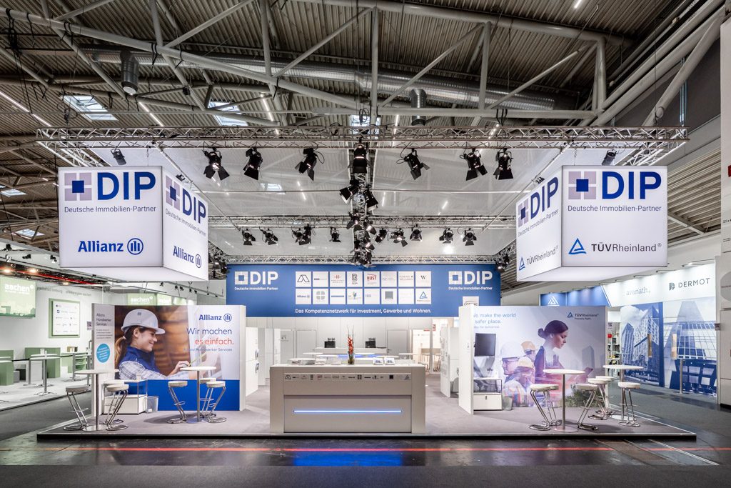 Expo Real 2025 Blick auf den DIP-Stand