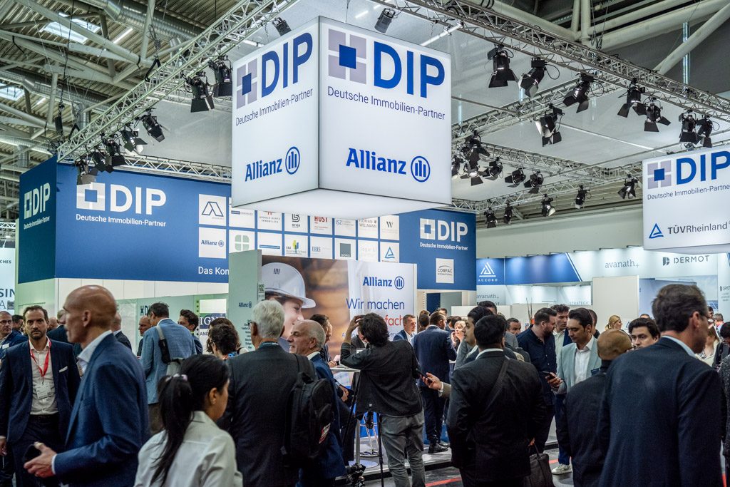 Expo Real 2025 Blick auf den DIP Stand