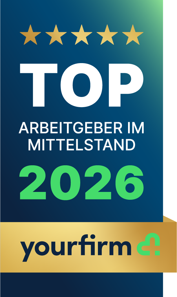 Siegel Top-Arbeitgeber 2026 Siegel Top-Arbeitgeber