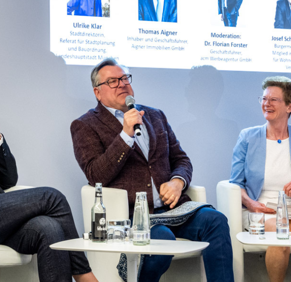 Thomas Aigner im Interview auf der Münchner Immobilienmesse