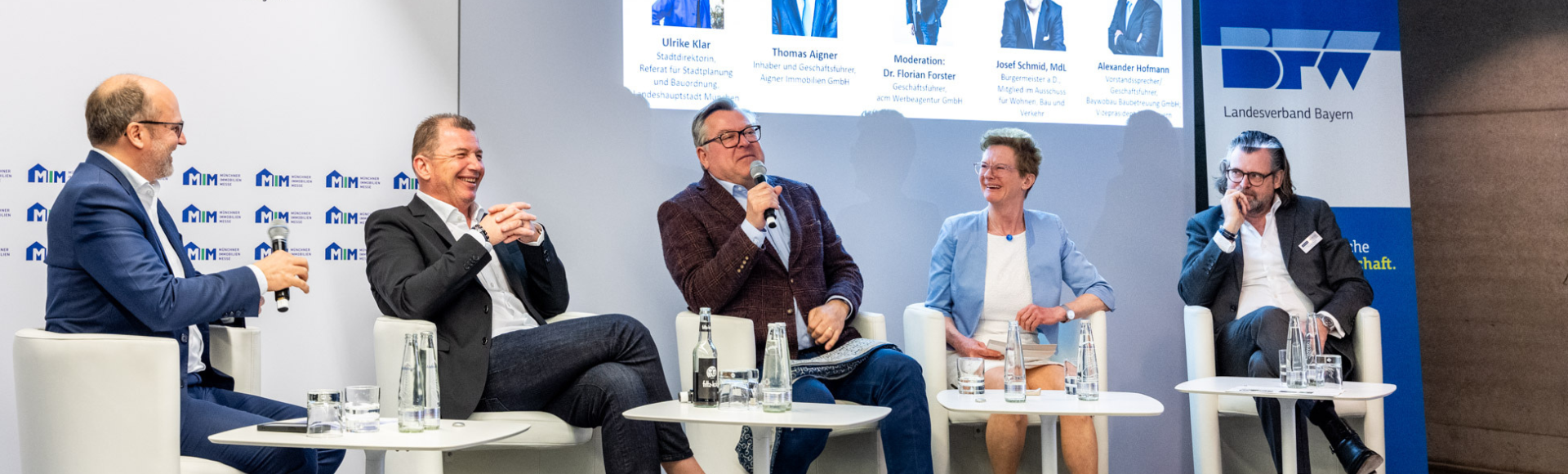 Thomas Aigner im Interview auf der Münchner Immobilienmesse
