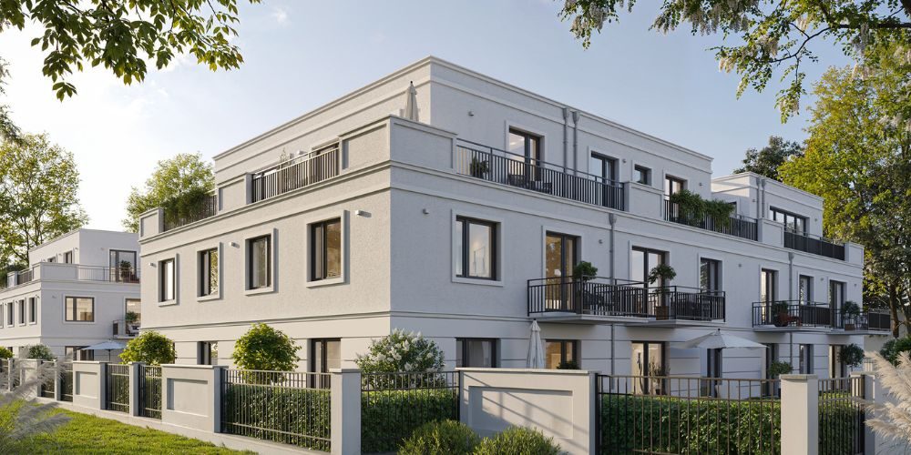 Moderne Neubau-Wohnanlage