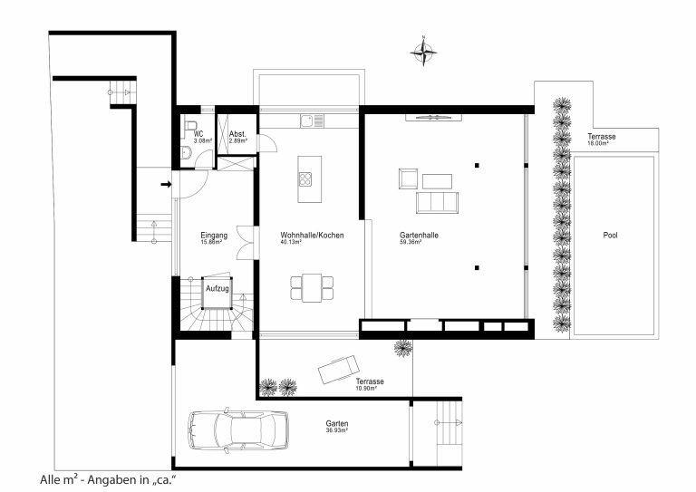 Aigner Immobilien GmbH - Immobilienangebot - 81927 München - Bogenhausen - Einfamilienhaus - Eine Villa, die Maßstäbe setzt – Architektur, Design und Perfektion in Bogenhausen