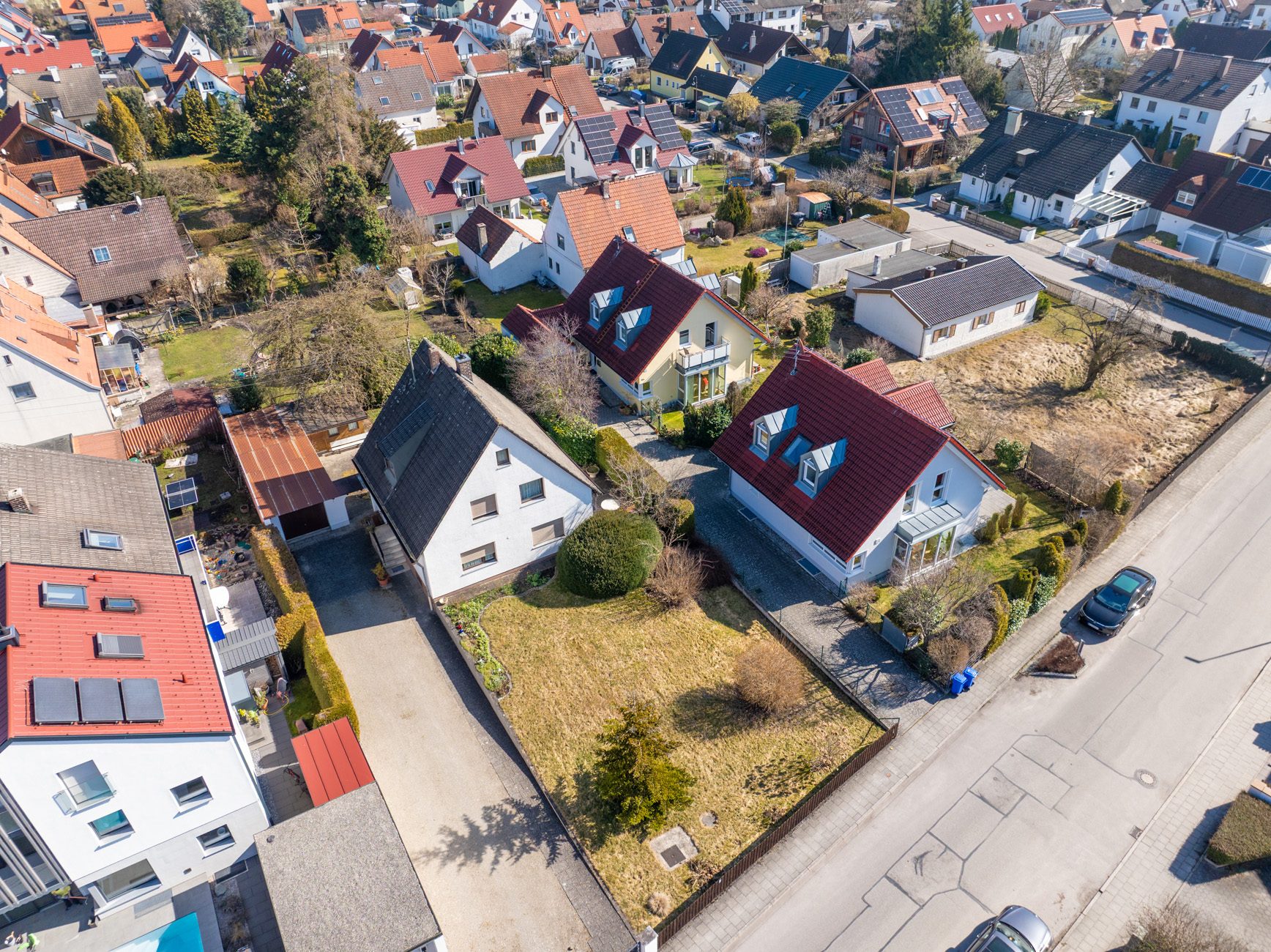 Aigner Immobilien GmbH - Immobilienangebot - 82178 Puchheim - Puchheim - Baugrund für Ein- / Zweifamilienhäuser - Kompaktes Baugrundstück für ein Einfamilienhaus in familienfreundlicher Lage!