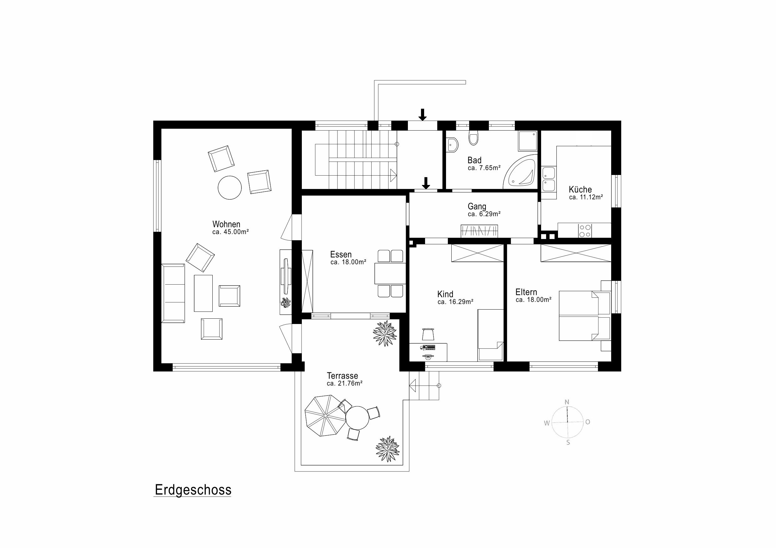 Aigner Immobilien GmbH - Immobilienangebot - 85235 Odelzhausen - Odelzhausen - Erdgeschosswohnung - Großzügige Erdgeschosswohnung mit Schlossgarten