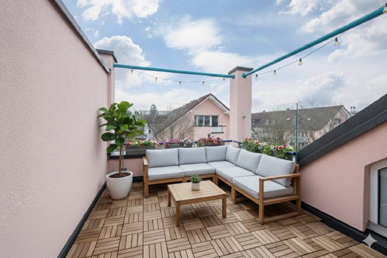 Aigner Immobilien GmbH - Immobilienangebot - 81375 München - Großhadern - Dachgeschosswohnung - Charmante 3-Zimmer-Dachgeschosswohnung mit Südterrasse