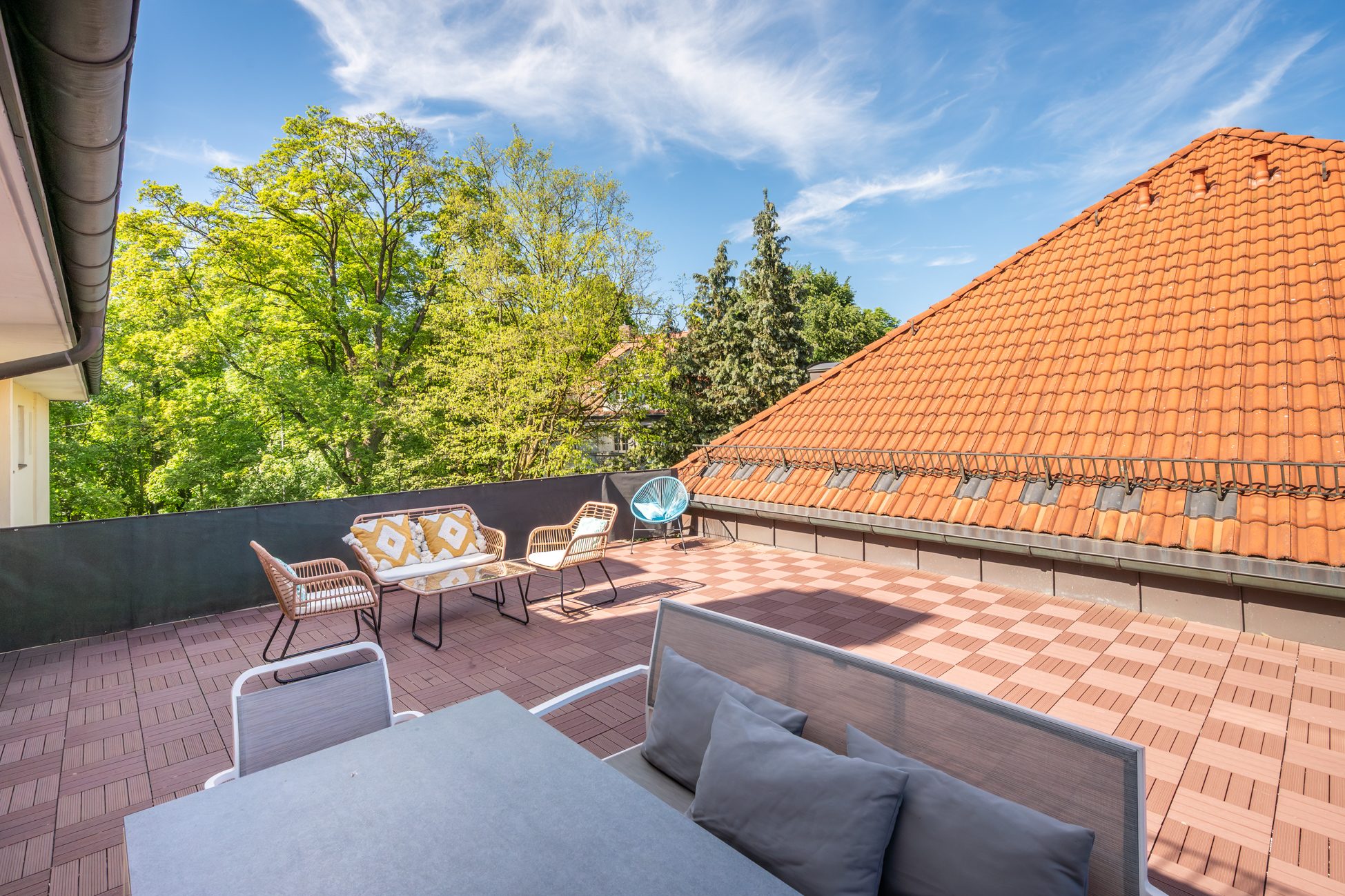 Aigner Immobilien GmbH - Immobilienangebot - 81679 München - Bogenhausen - Etagenwohnung - 56m² Dachterrasse: Moderne 4-Zimmer-Wohnung in sehr guter Lage von Bogenhausen