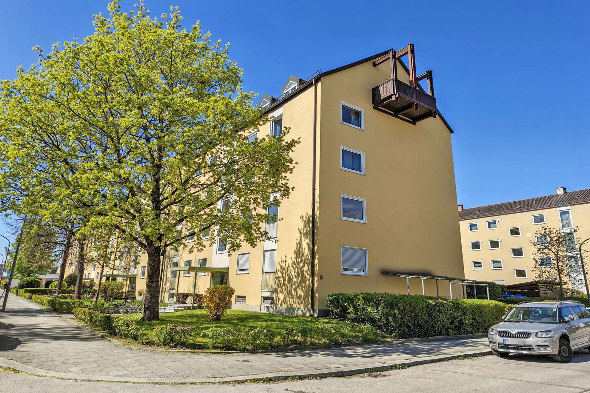 Aigner Immobilien GmbH - Immobilienangebot - 81475 München - Forstenried - Etagenwohnung - Vermietete 1-Zimmer Wohnung in ruhiger Lage von Fürstenried