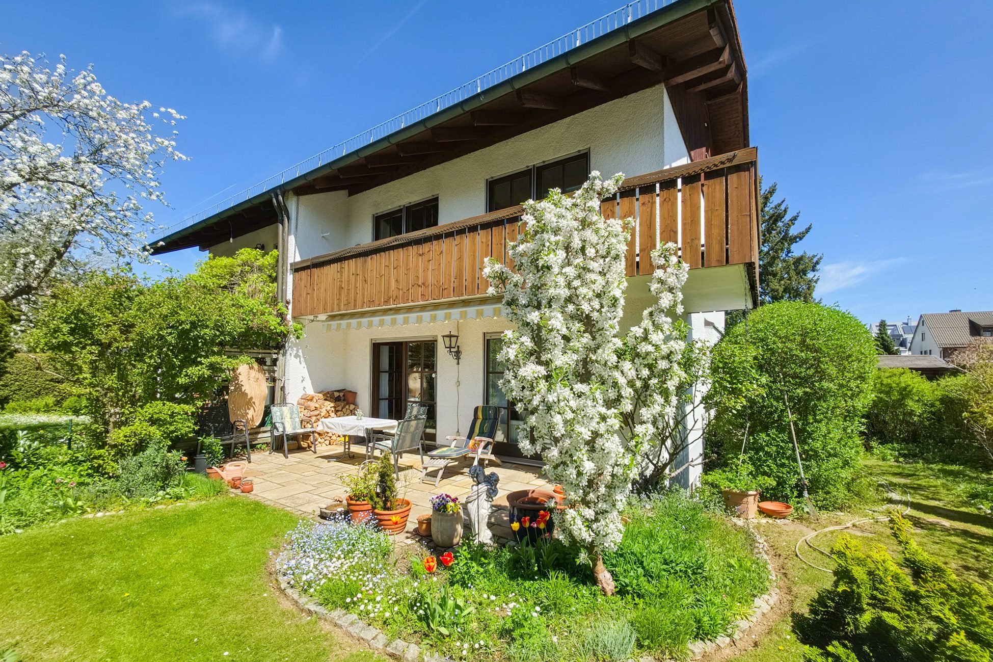 Aigner Immobilien GmbH - Immobilienangebot - 82061 Neuried - Neuried - Doppelhaushälfte - Charmante Doppelhaushälfte in Neuried – Verkauf mit Wohnrecht!