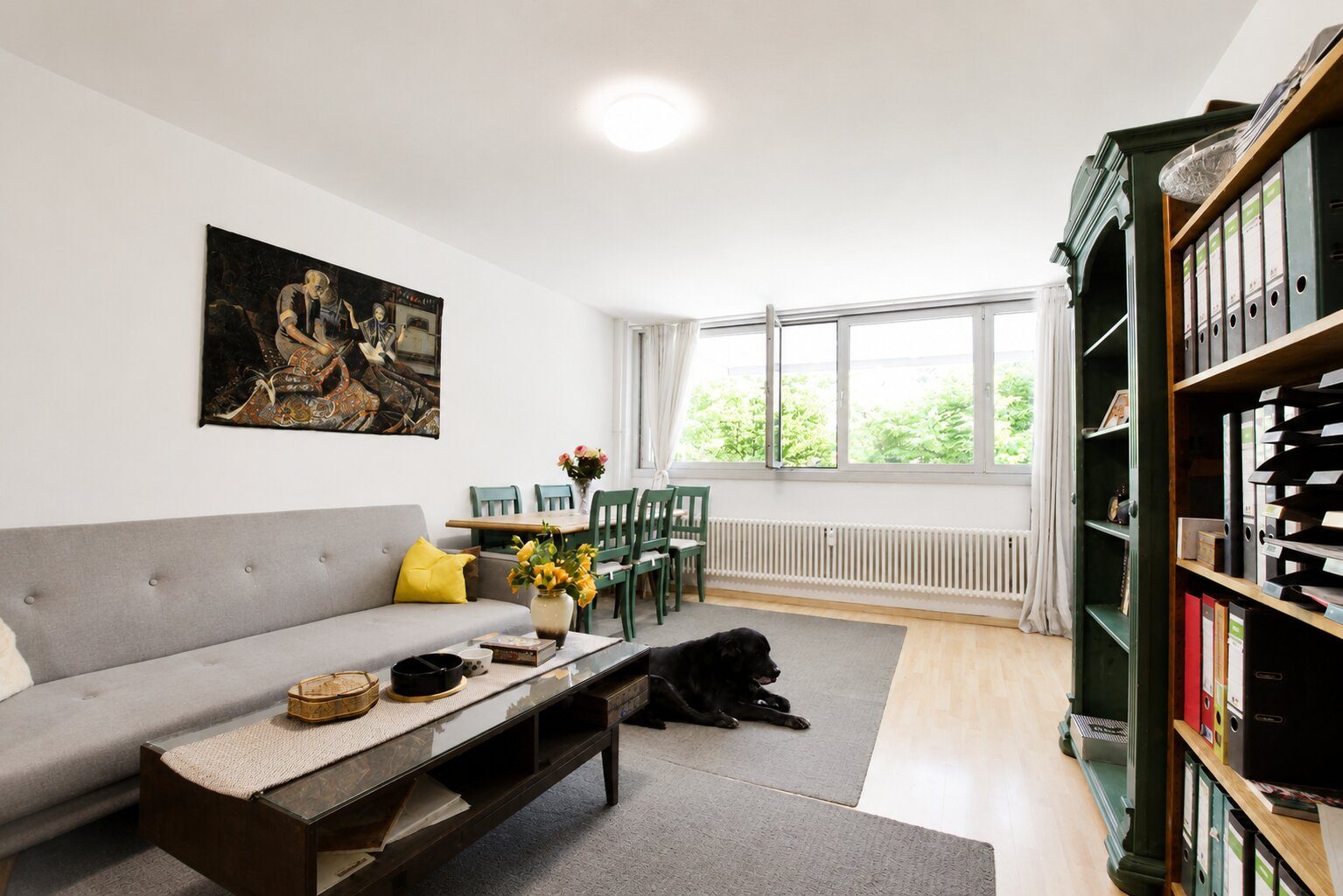 Aigner Immobilien GmbH - Immobilienangebot - 80993 München - Moosach - Erdgeschosswohnung - Attraktive 2,5-Zimmer-Wohnung mit durchdachtem Grundriss und modernisiertem Bad
