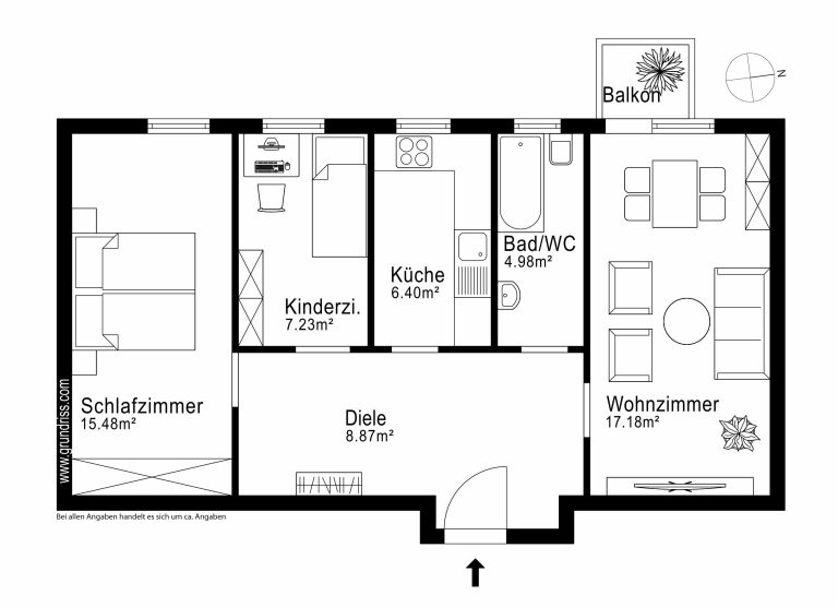 Aigner Immobilien GmbH - Immobilienangebot - 80992 München - Moosach - Dachgeschosswohnung - Helle 3-Zimmer-Dachgeschosswohnung in beliebter Lage Moosachs