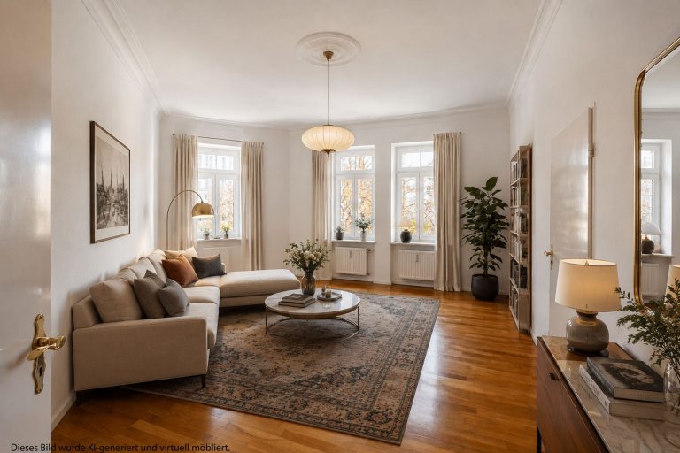 Aigner Immobilien GmbH - Immobilienangebot - 80636 München - Neuhausen - Etagenwohnung - Zeitnah bezugsfreie, charmante 3-Zimmer-Altbauwohnung in Neuhausen