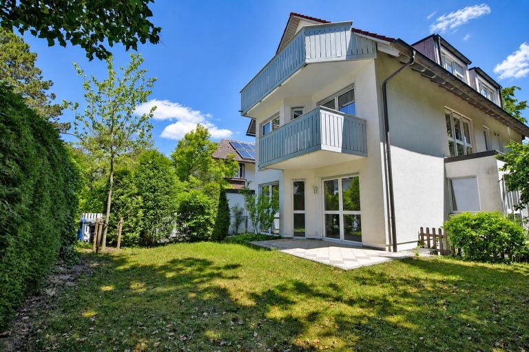 Aigner Immobilien GmbH - Immobilienangebot - 81245 München - Obermenzing - Erdgeschosswohnung - Villenkolonie I: Exklusive 3-Zimmer-Erdgeschosswohnung in begehrter Villenlage