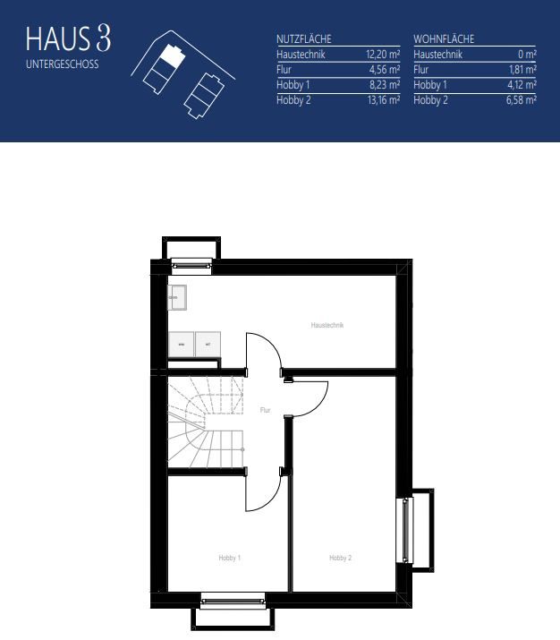 Aigner Immobilien GmbH - Immobilienangebot - 81249 Lochhausen - Lochhausen - Reiheneckhaus - Haus 3: Neubau mit Konzept – Stilvolle 3-Spänner für Familien und Individualisten