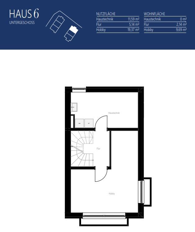 Aigner Immobilien GmbH - Immobilienangebot - 81249 Lochhausen - Lochhausen - Reiheneckhaus - Haus 6: Neubau mit Konzept – Stilvolle 3-Spänner für Familien und Individualisten