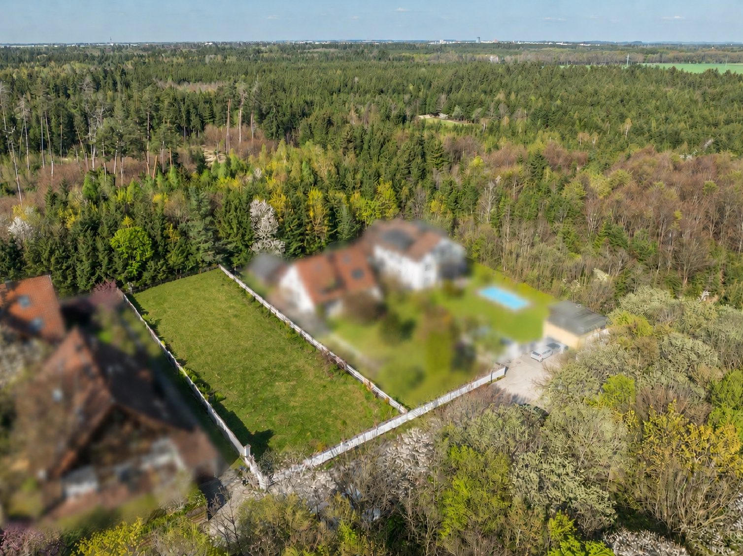 Aigner Immobilien GmbH - Immobilienangebot - 81739 München - Waldperlach - Baugrund für Ein- / Zweifamilienhäuser - Seltenes Baugrundstück in absolut ruhiger Lage von Waldperlach