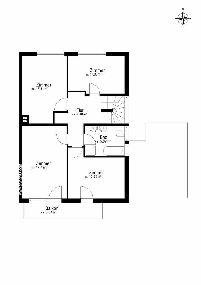 Aigner Immobilien GmbH - Immobilienangebot - 85221 Dachau - Dachau-Stadt - Doppelhaushälfte - Geräumige Doppelhaushälfte mit Selbstgestaltungspotential und schönem Garten in Dachau