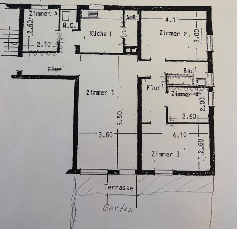 Aigner Immobilien GmbH - Immobilienangebot - 81677 München - Bogenhausen - Erdgeschosswohnung - Gartenliebhaber aufgepasst: 3-Zimmer-Erdgeschosswohnung mit Blick ins Grüne