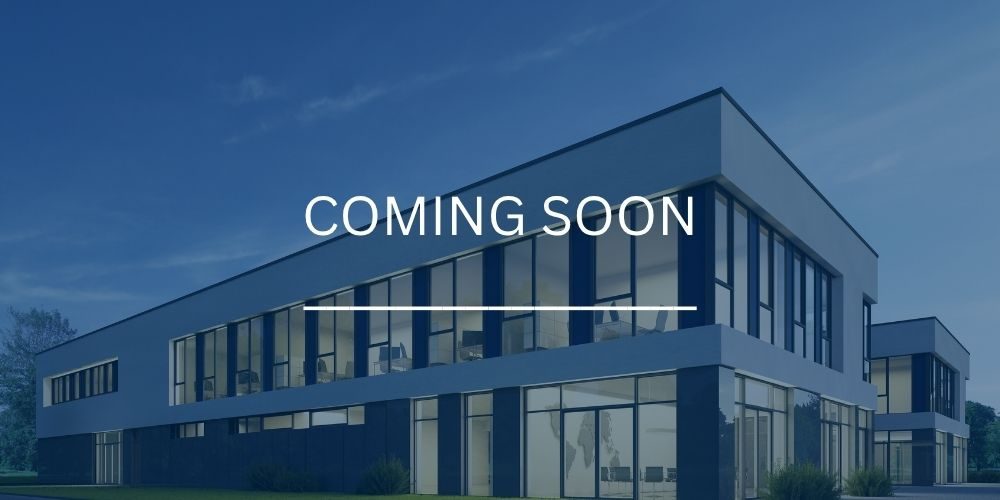Moderne Gewerbeimmobilie, Bürohaus mit zwei Etagen und bodentiefen Fenstern - Coming Soon