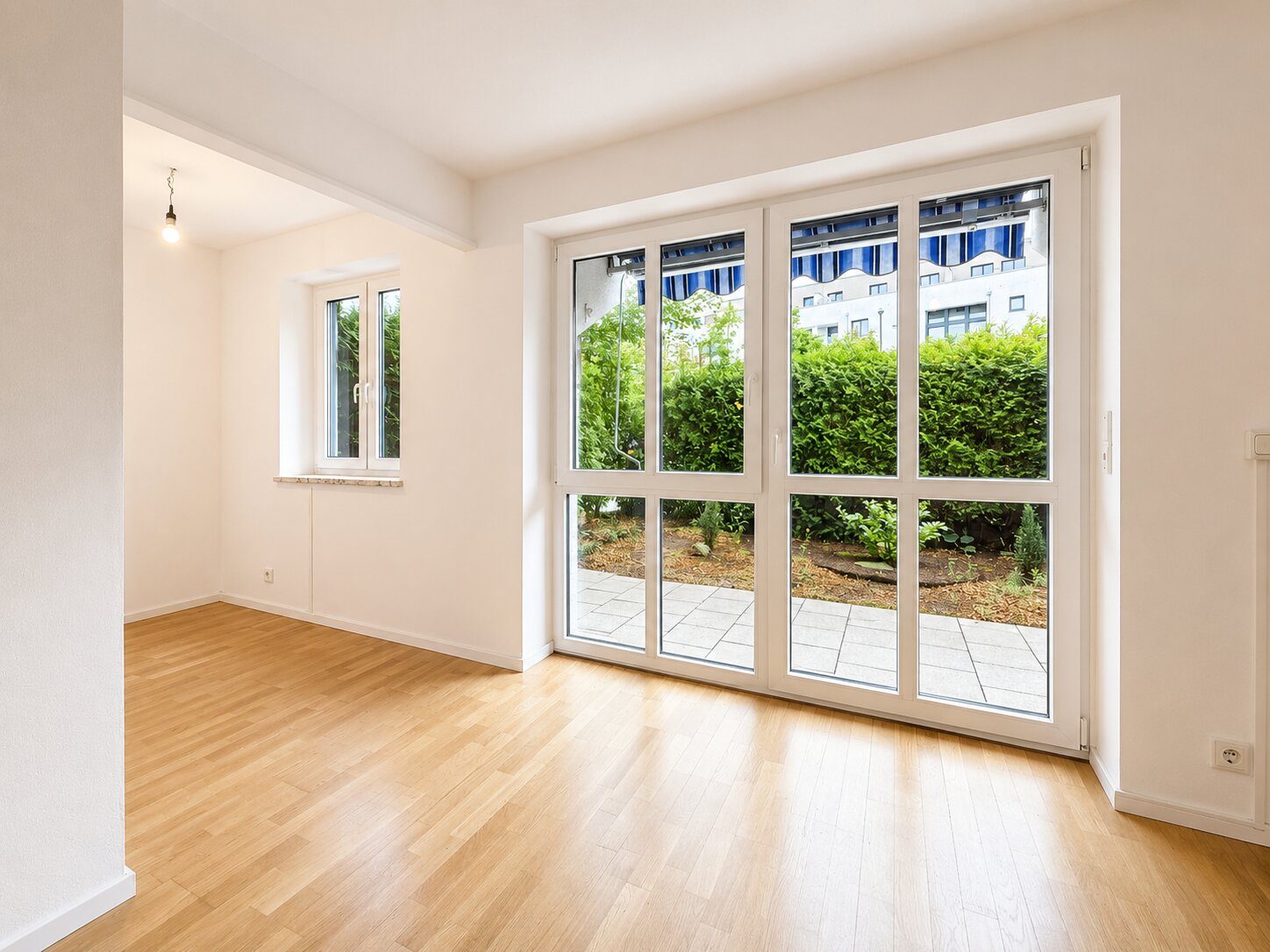 Aigner Immobilien GmbH - Immobilienangebot - 81245 München - Pasing - Erdgeschosswohnung - Zentral wohnen, draußen genießen – 1-Zimmer-Gartenwohnung in Pasing