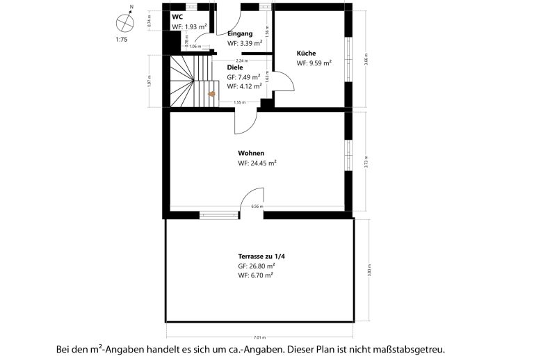 Aigner Immobilien GmbH - Immobilienangebot - 81477 München - Solln - Doppelhaushälfte - Ruhige Doppelhaushälfte mit Ausbau-Potenzial und idyllischen Süd-West-Garten