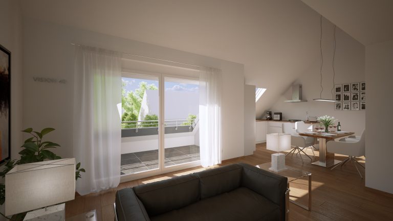 Aigner Immobilien GmbH - Immobilienangebot - 81477 München - Solln - Dachgeschosswohnung - Malerisch Wohnen. Entspannt Leben.